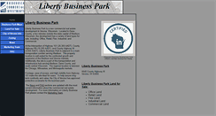 Desktop Screenshot of liberty-business-park.com